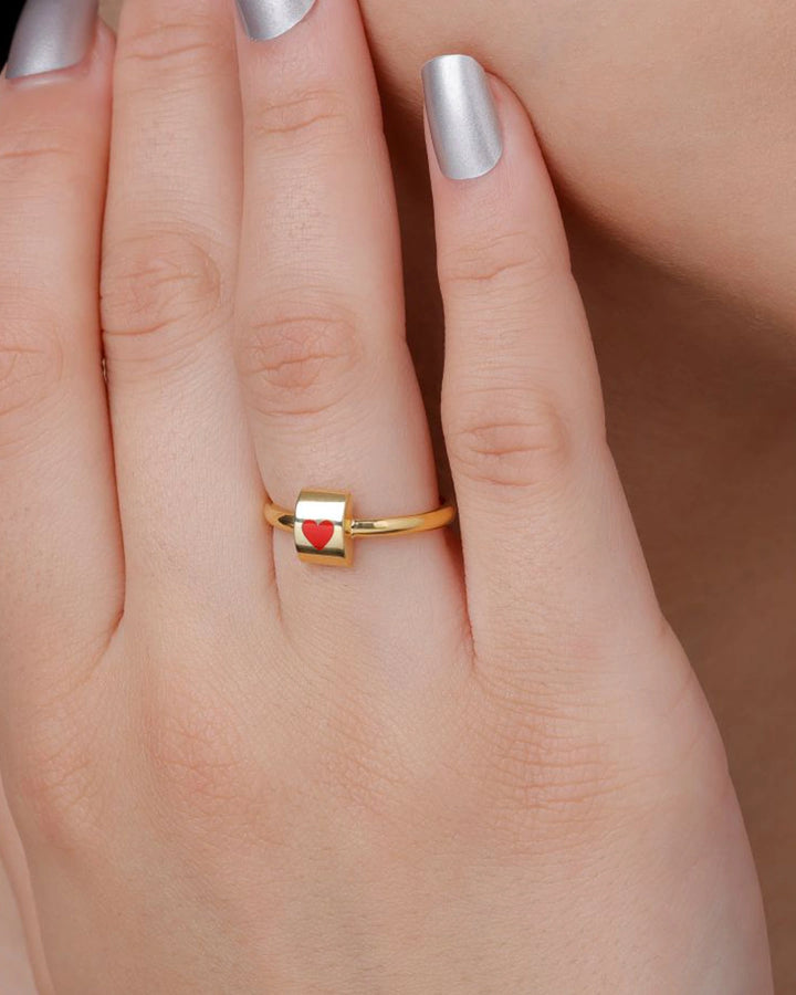 Bold Heart Ring