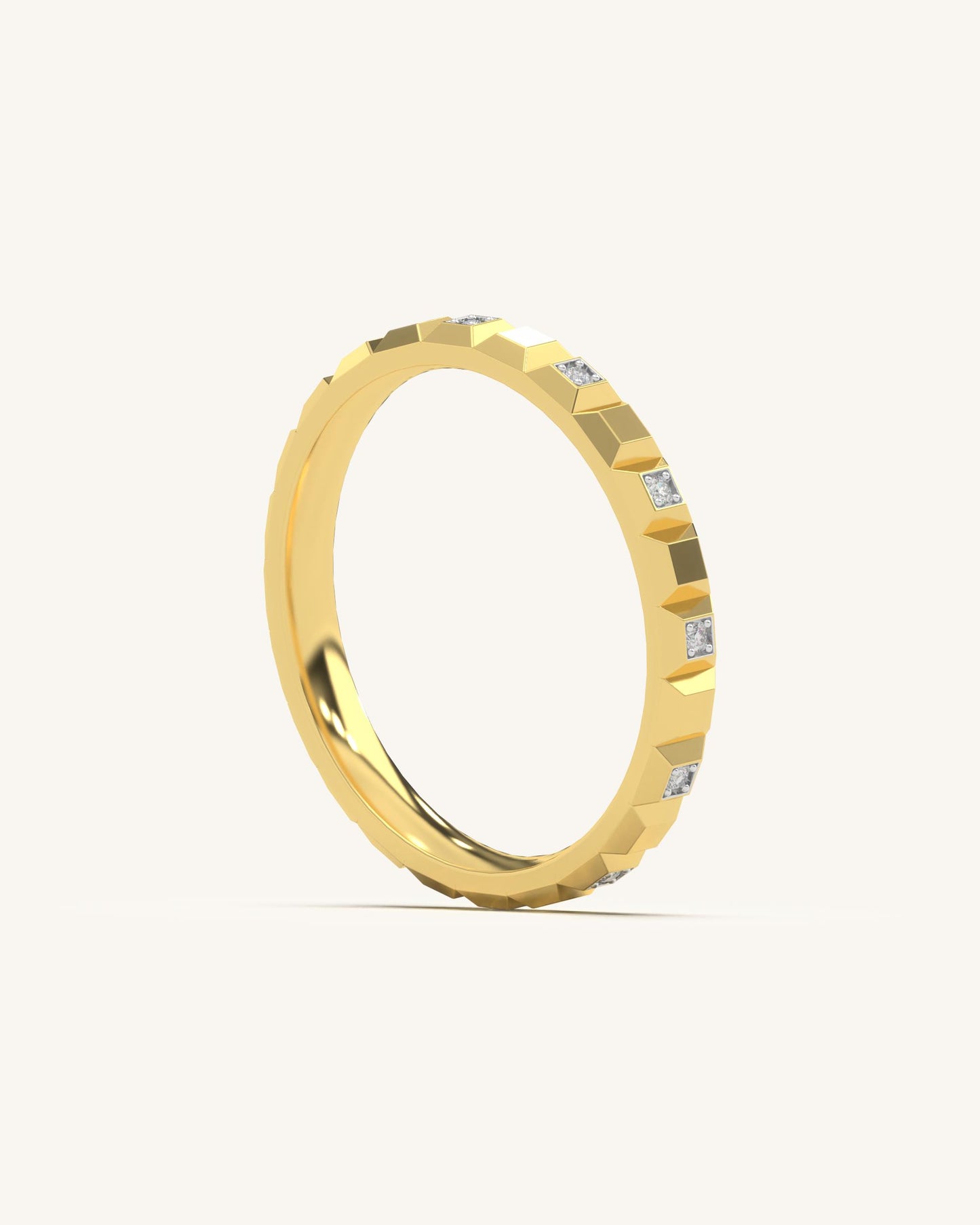 Hexa Stone Ring