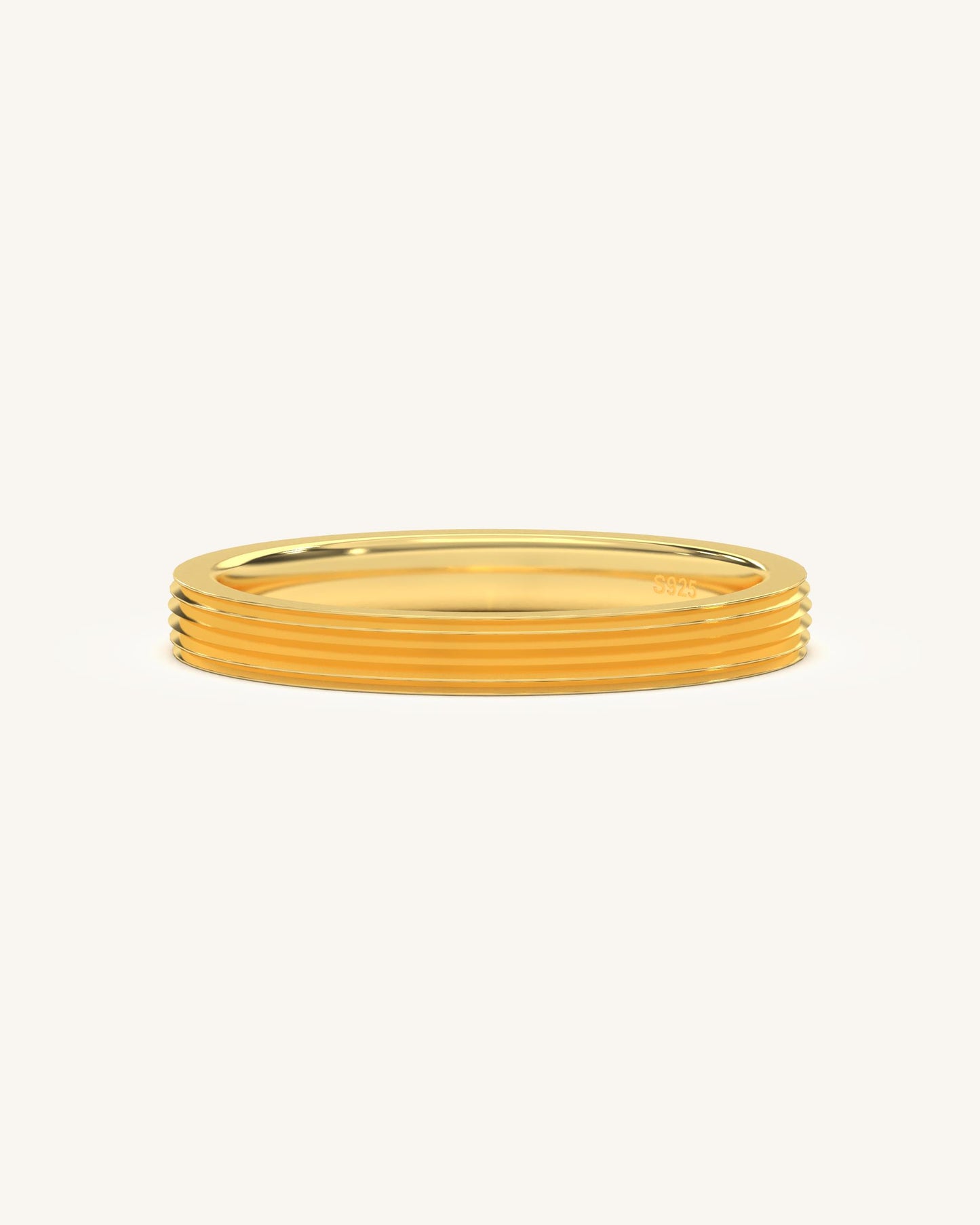 Ridge Texture Ring