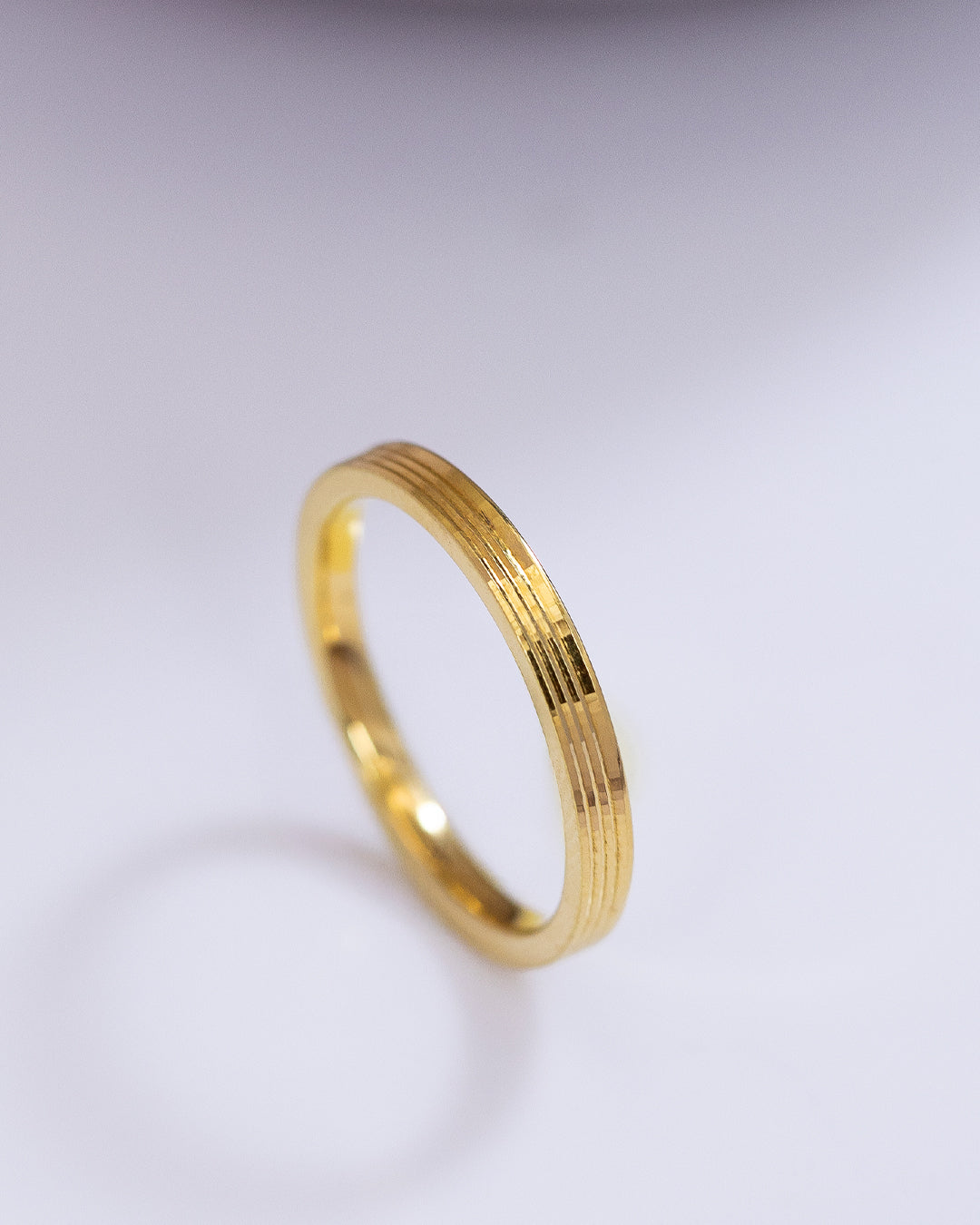 Ridge Texture Ring