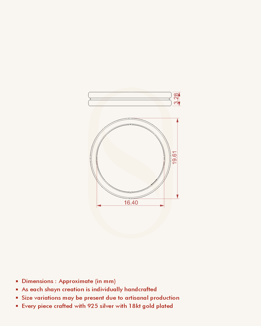 Twin Band Stacking Ring