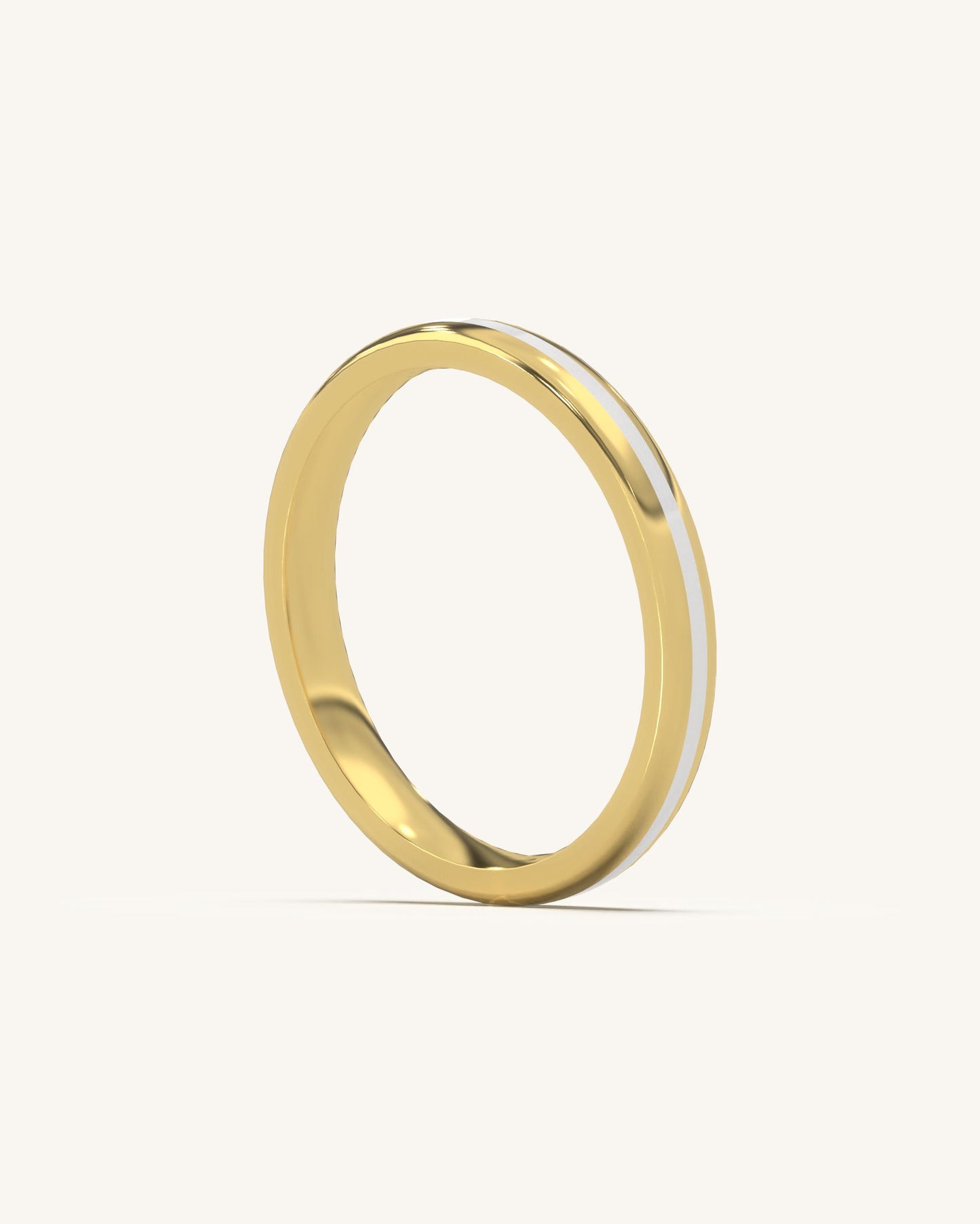 Slim Enamel Ring