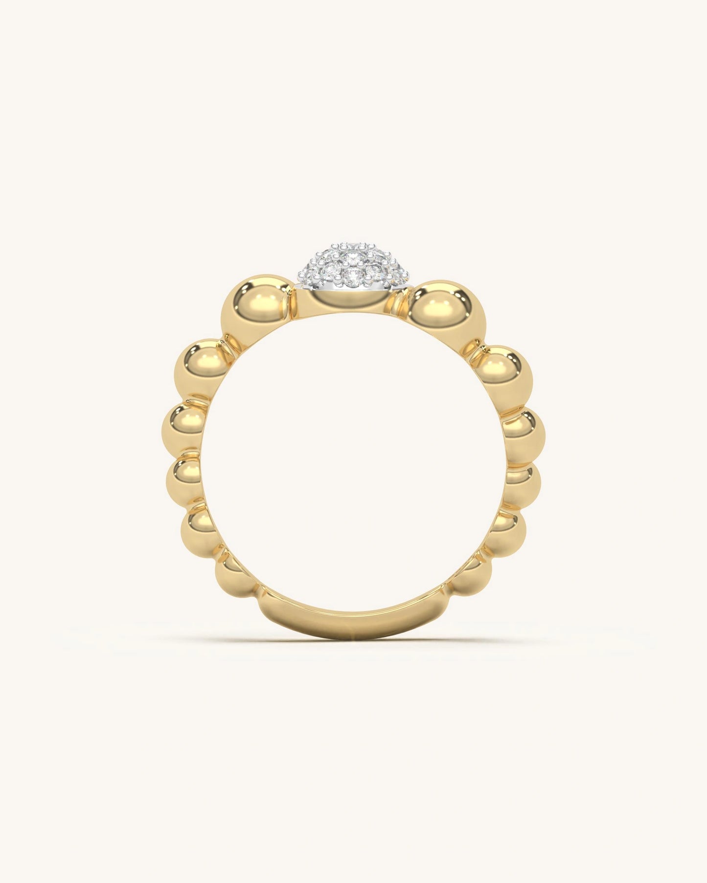 Ball Curve Ring