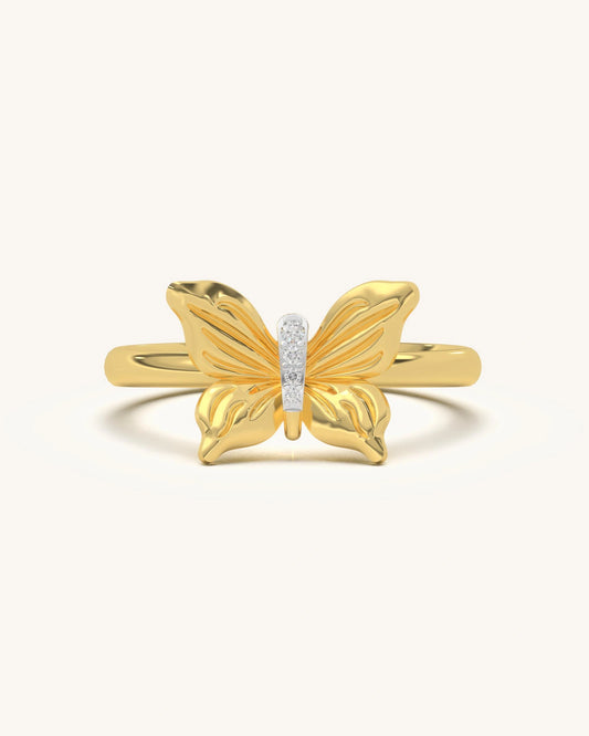 Textured Wing Ring