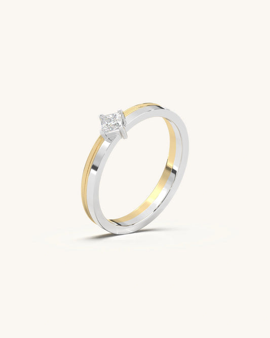 Princess Solitaire Band