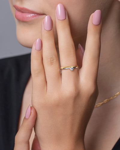 Round Brilliant Band