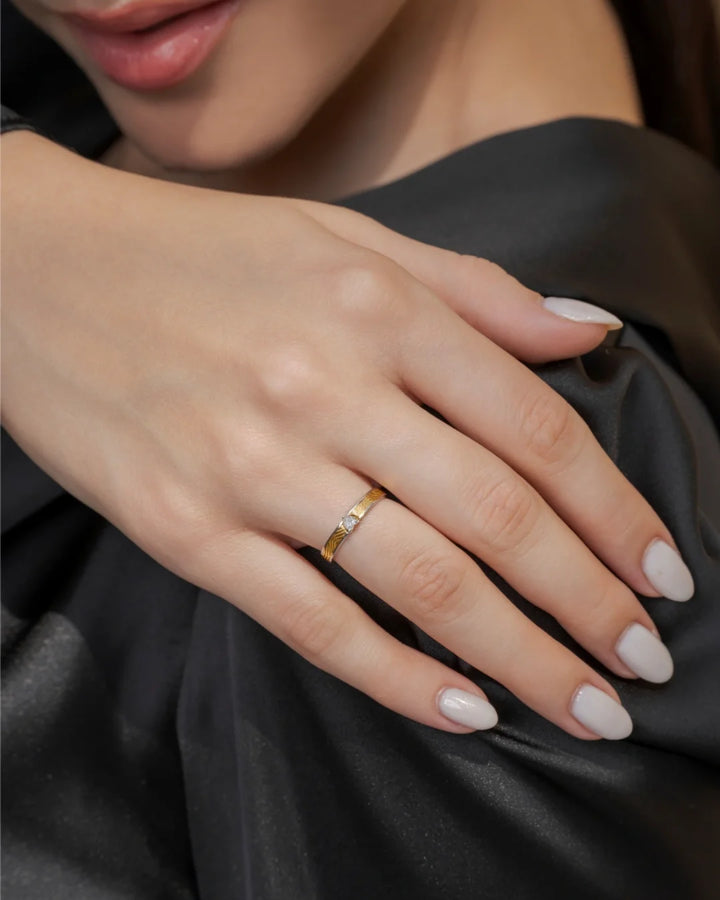 Romantic Heart Wave Band