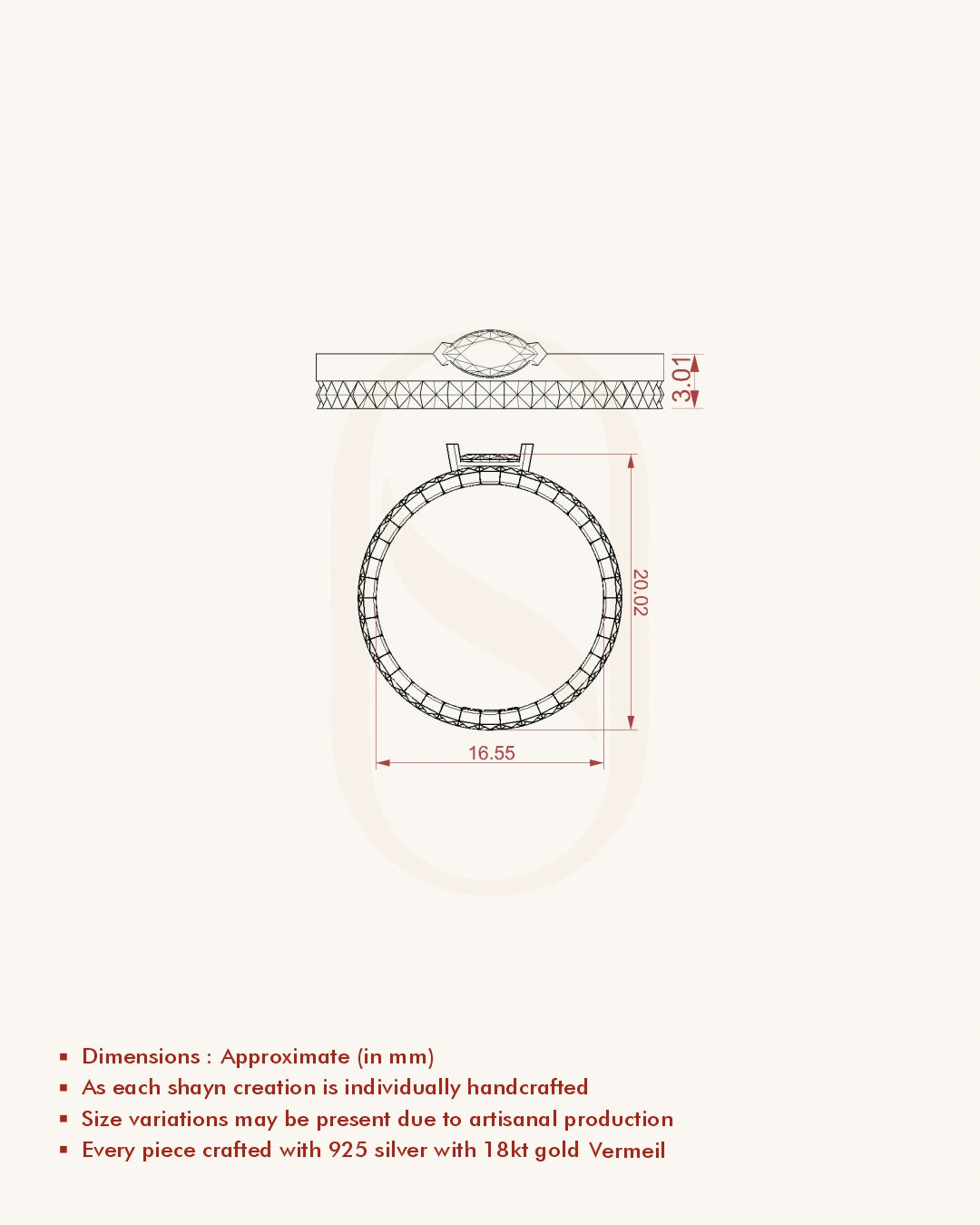 Petite Marquis Glint Band