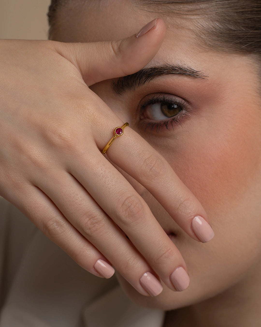 Petite Ruby Ring