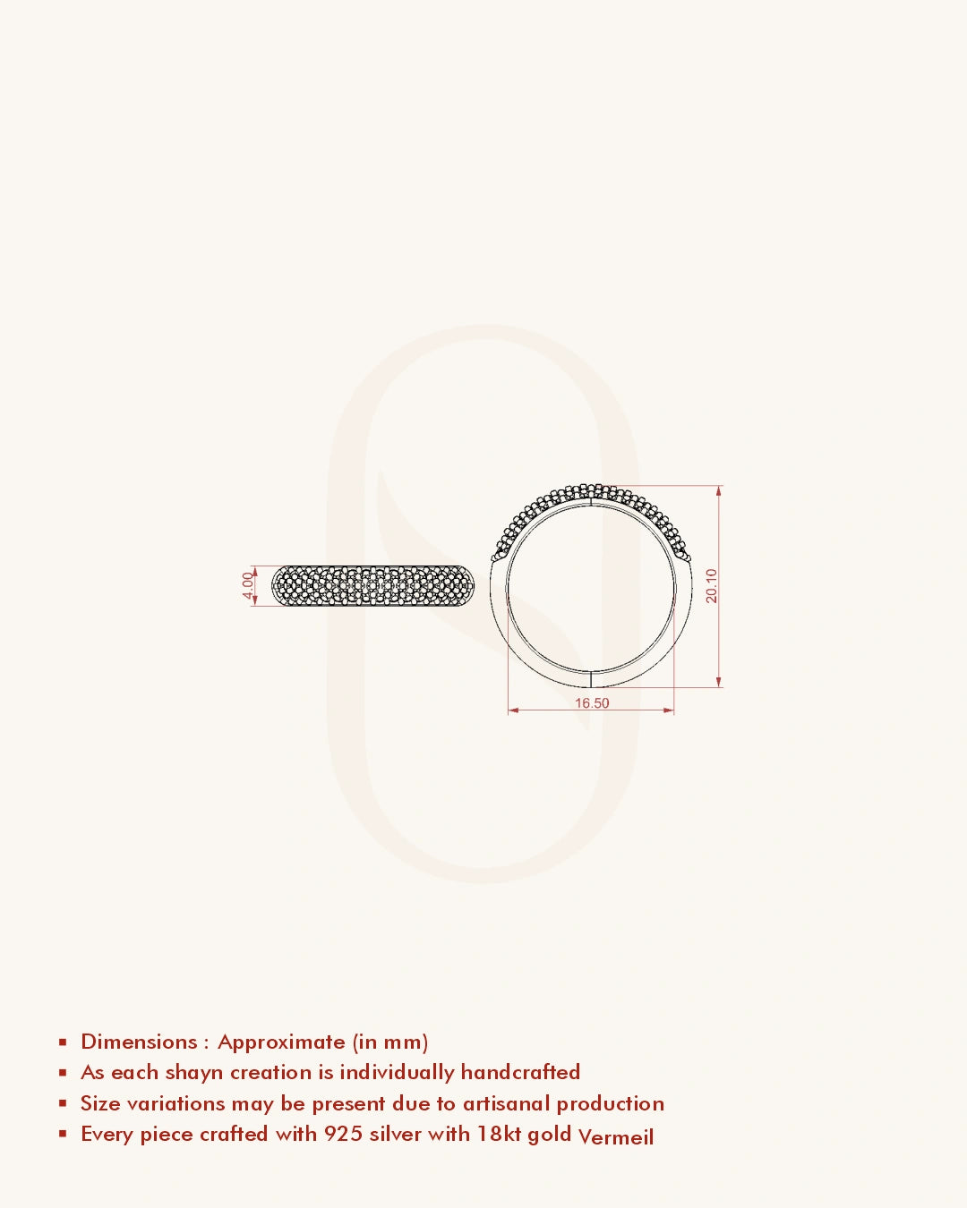 Center Dome Ring