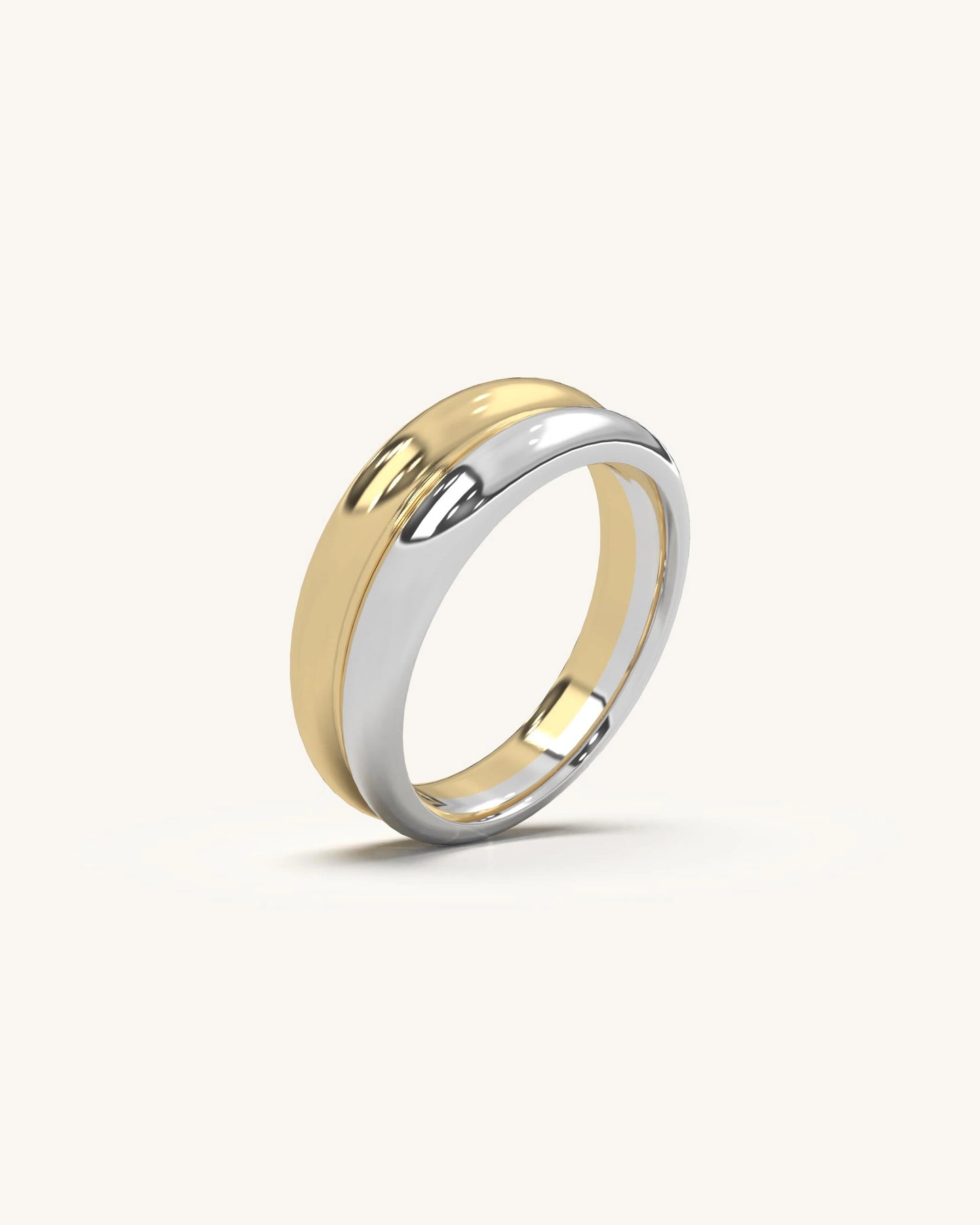 Curved Line Ring