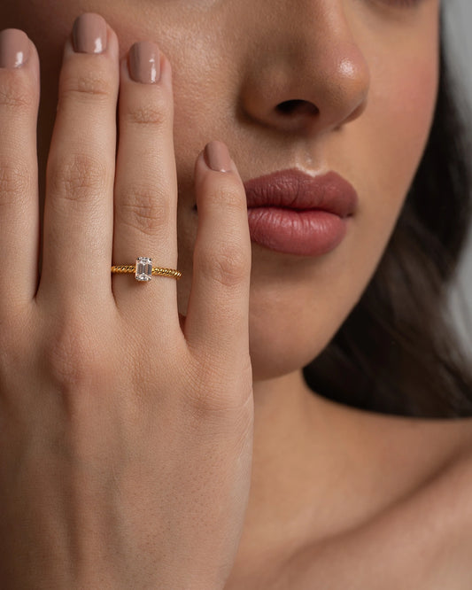 Emerald Cut Ring