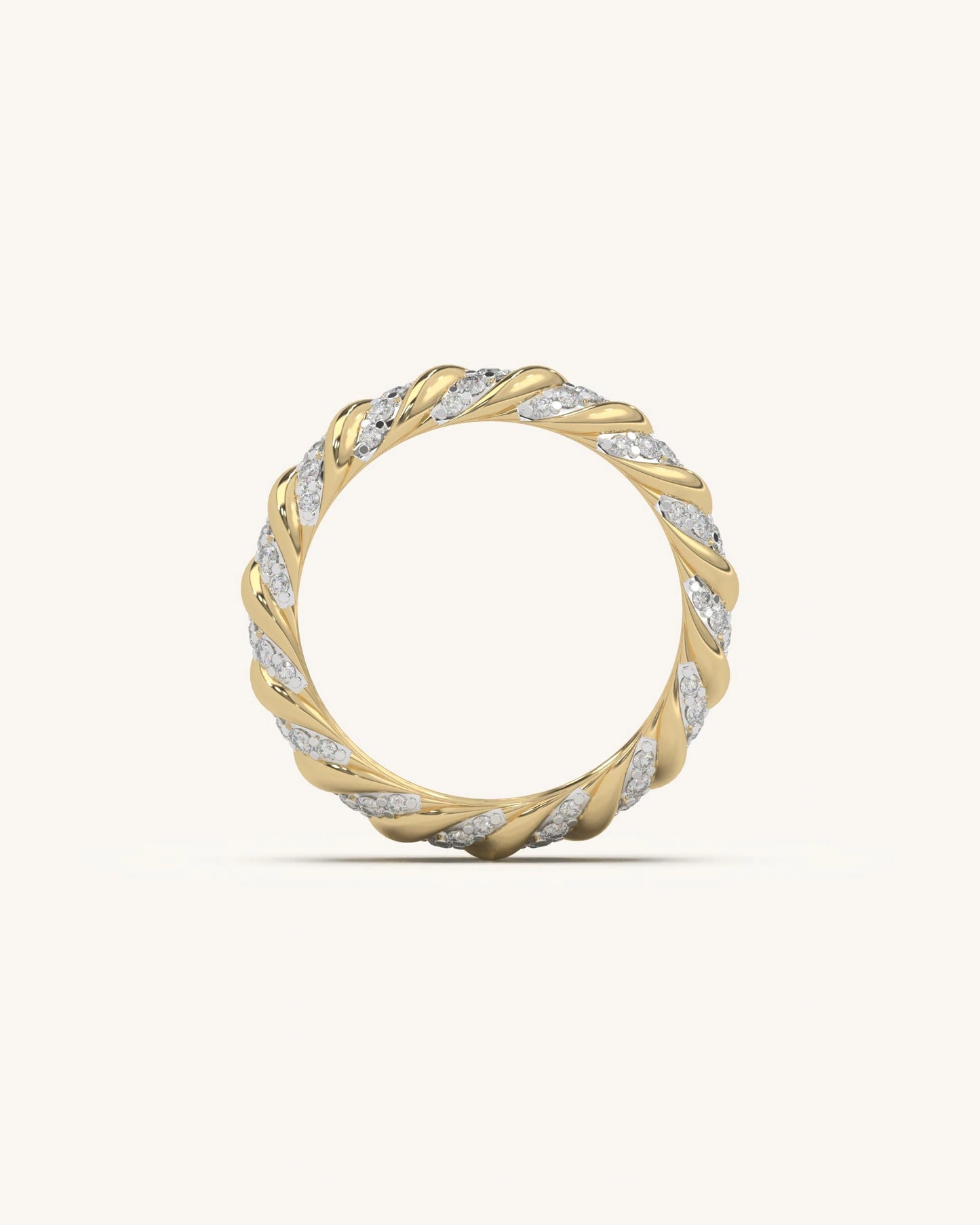 Twisted Diamond Band