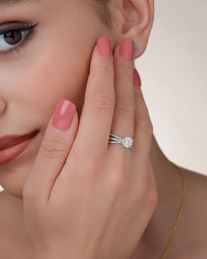 Signature Round Solitaire Ring