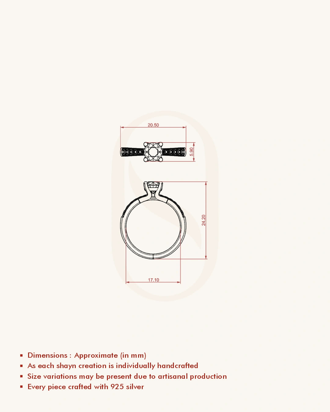 Round Cut Solitaire Ring