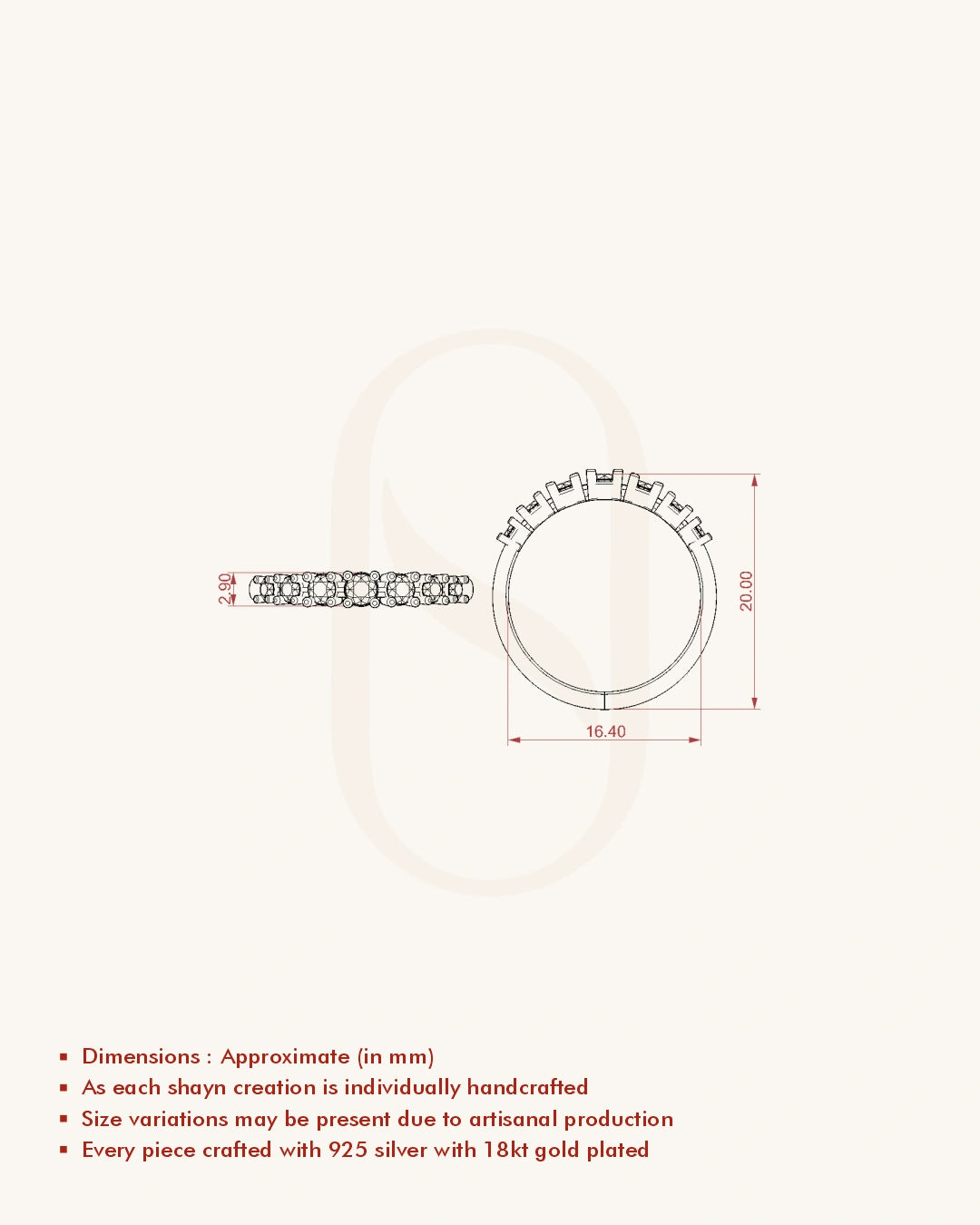 Green Diamond Band Ring