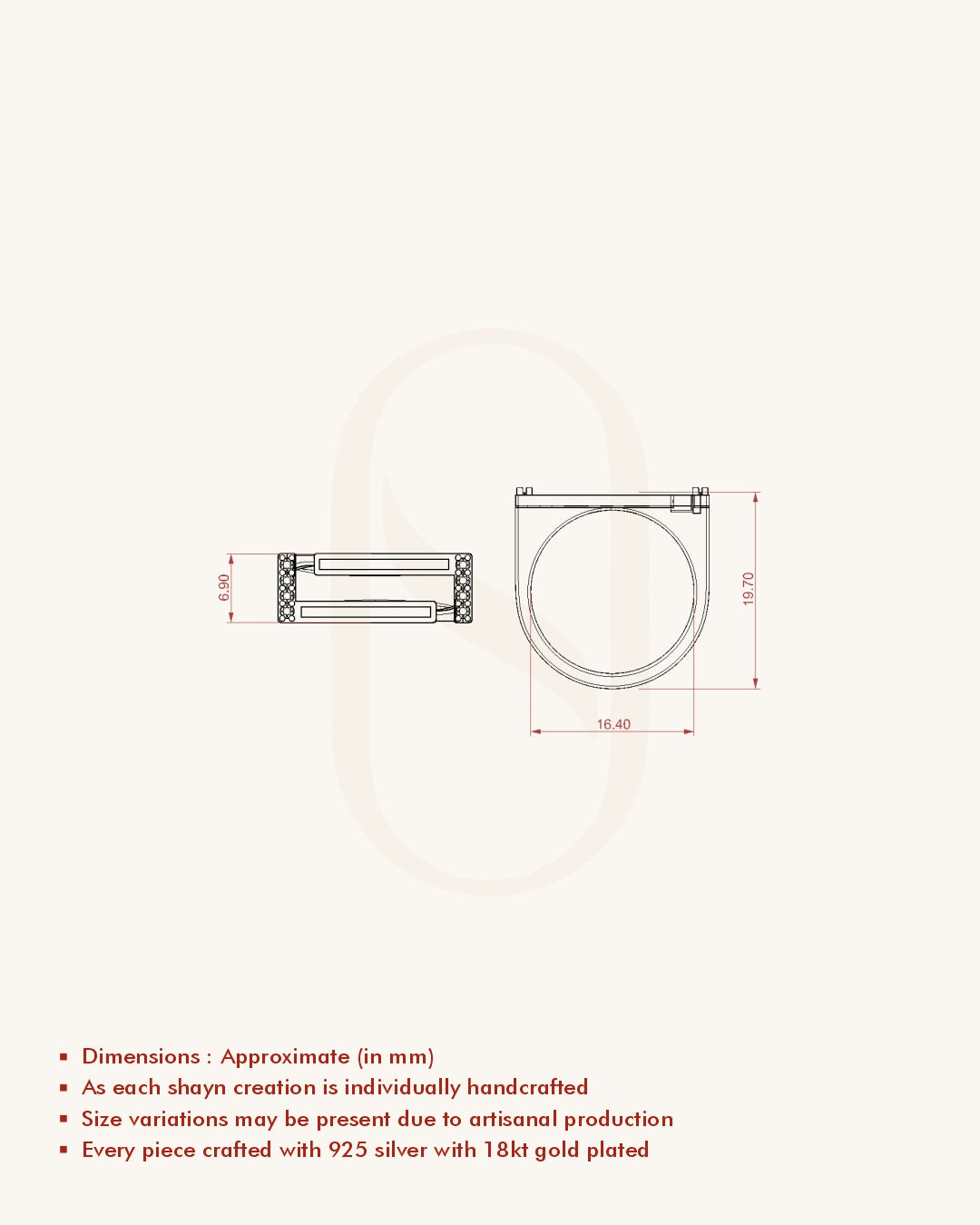 Double Bar Diamond Ring