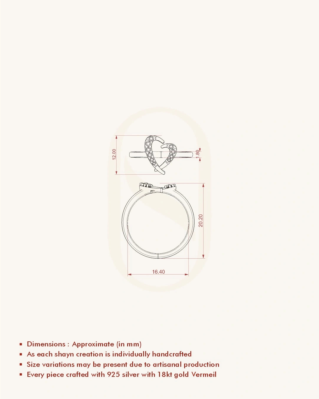 Soulmate Heart Ring