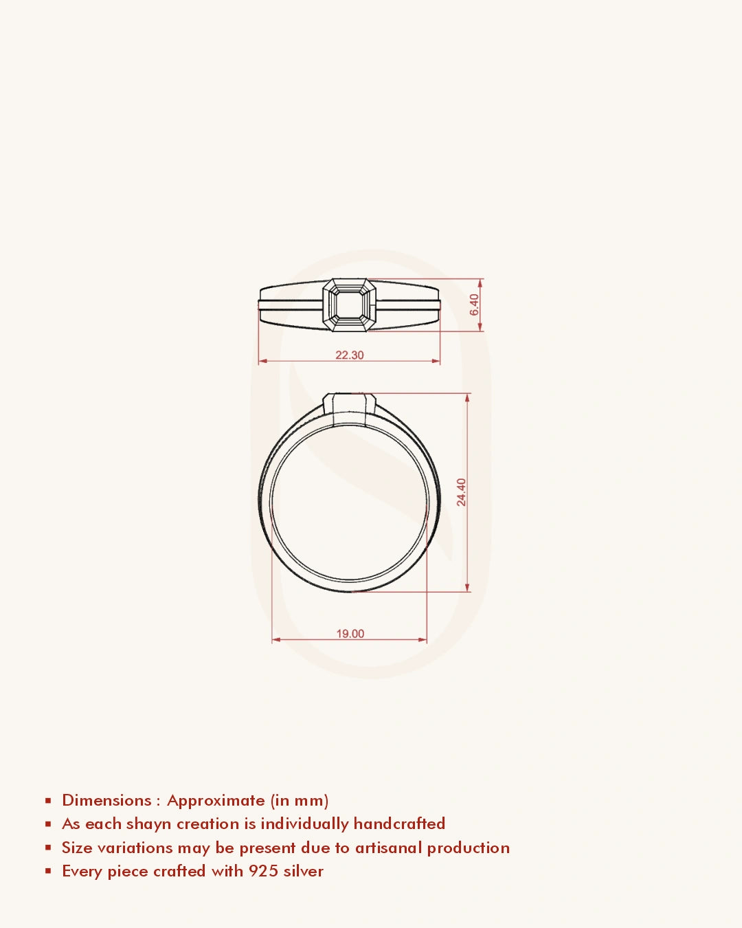 Radiant Bezel Solitaire Band
