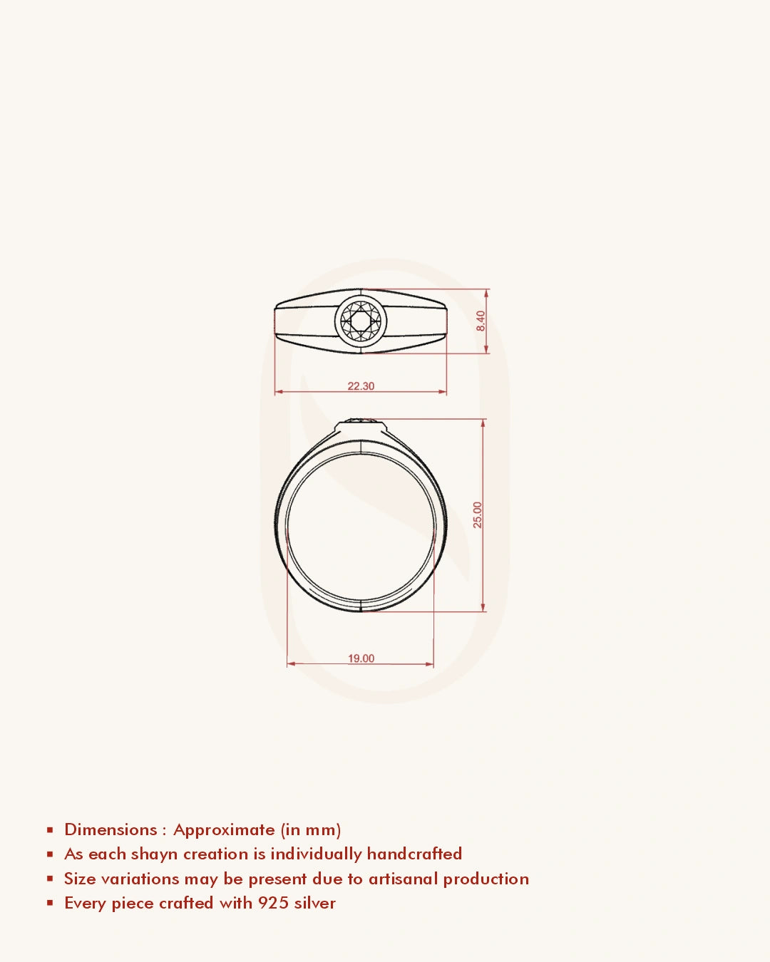 Round Bezel Solitaire Band
