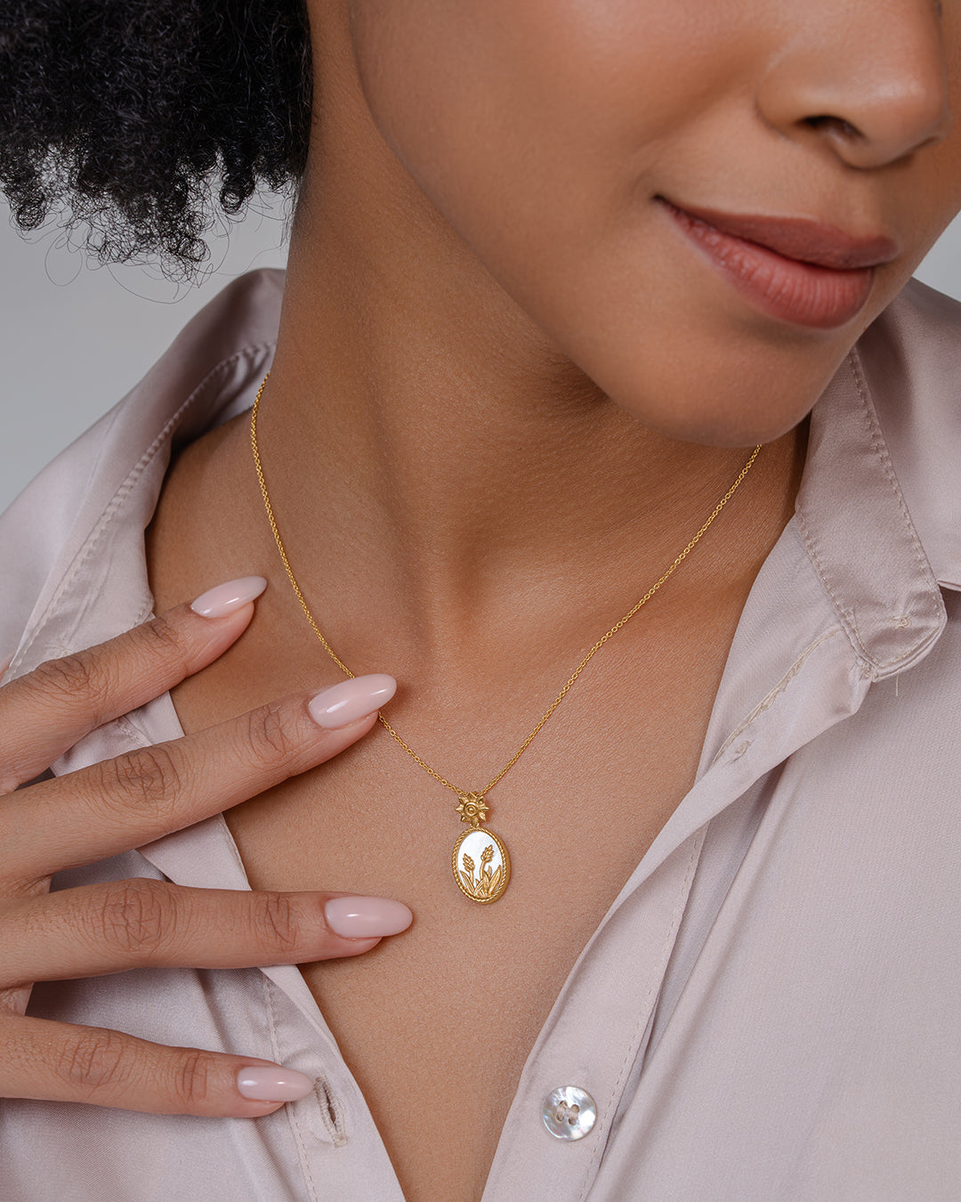 Blossom Medallion Pendant