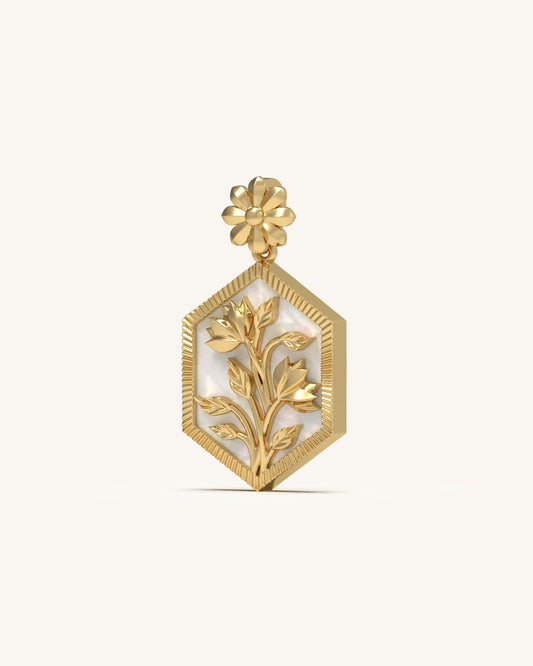 HexaFlora Elegance Pendant