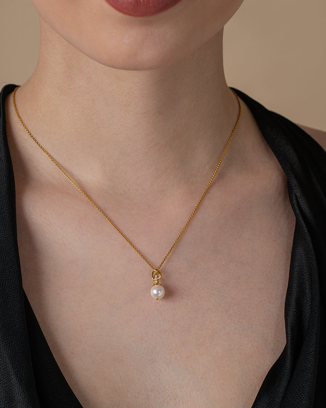 Heart Pearl Pendant