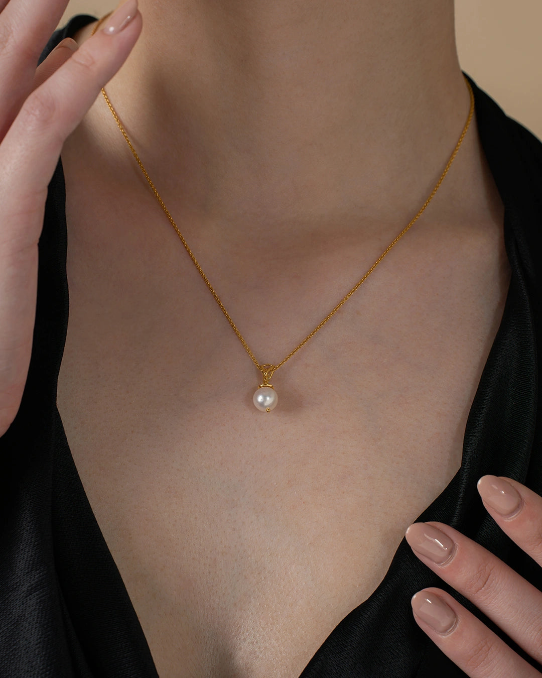 Classic Pearl Charm Pendant