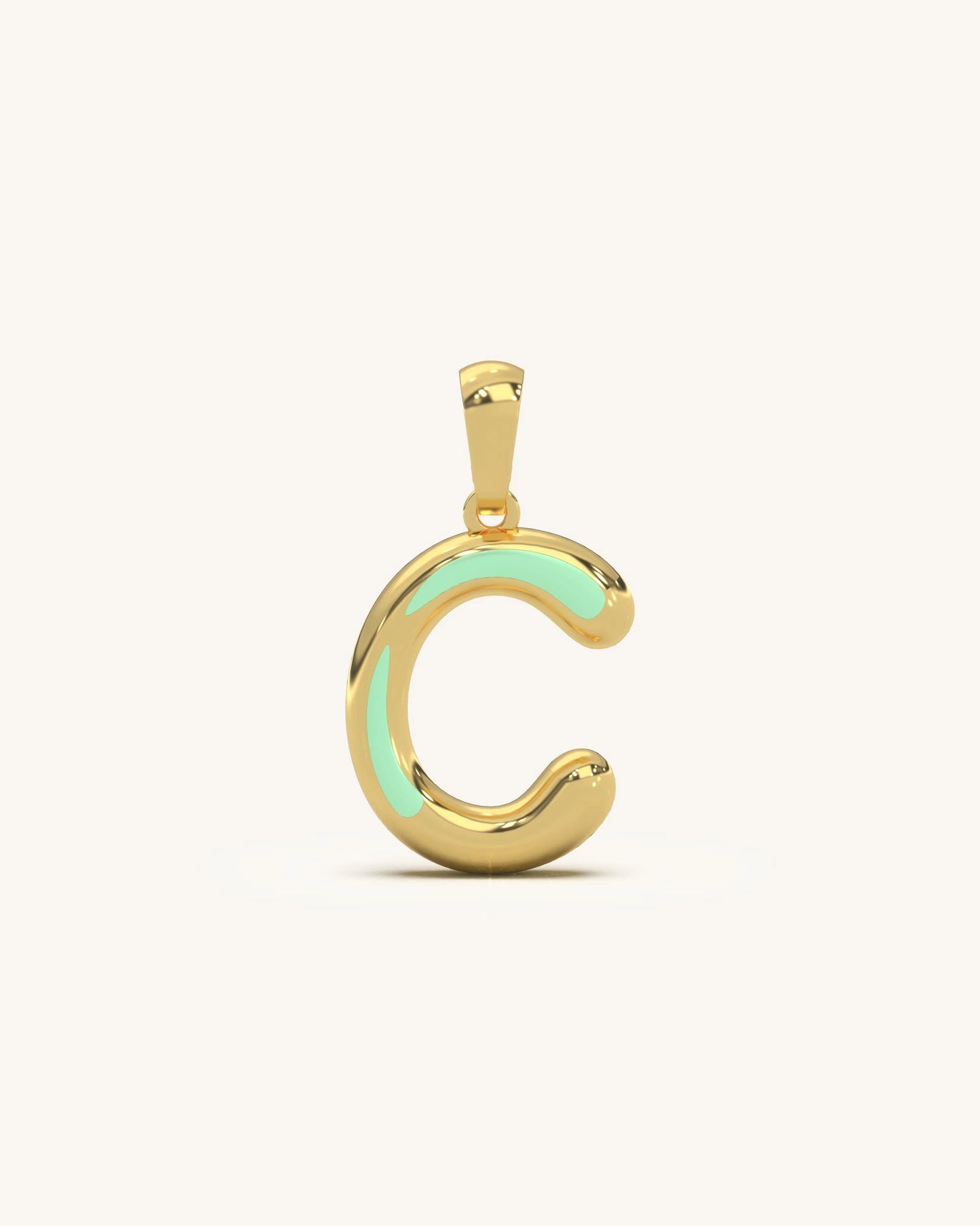 Personalize Initial Pendant