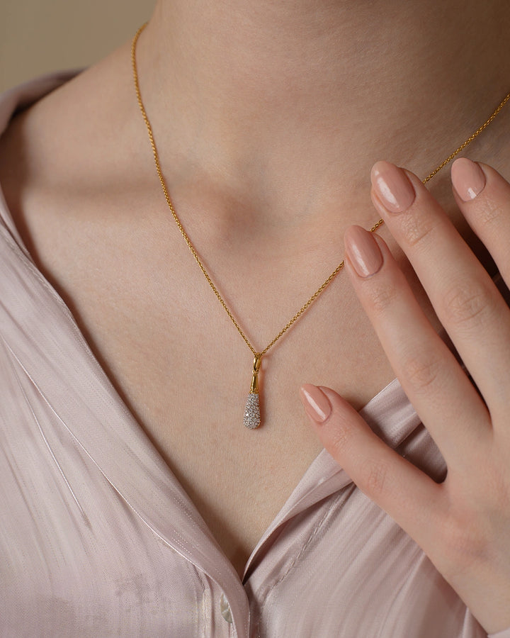 Drop Diamond Pendant