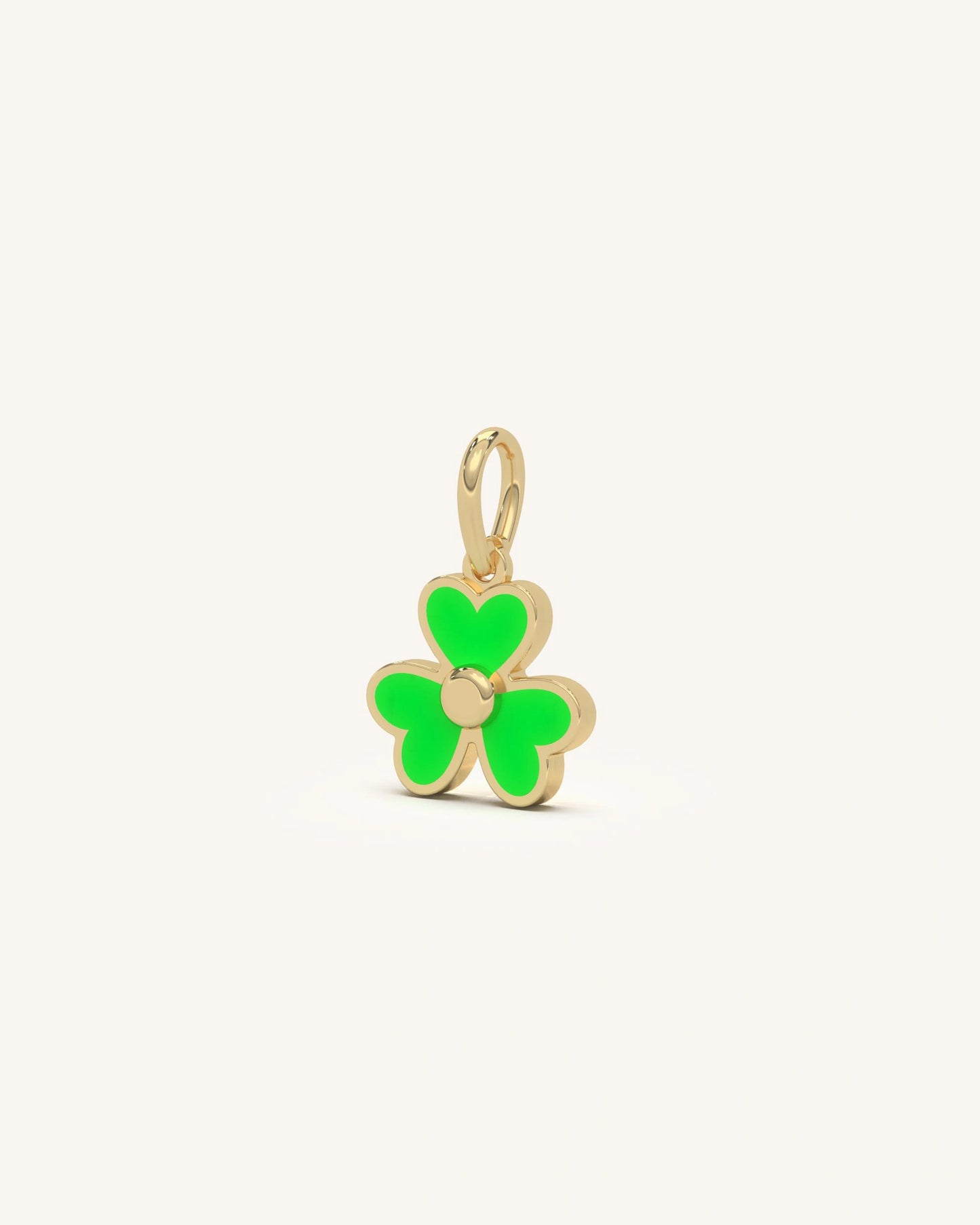 Green Flower Pendant