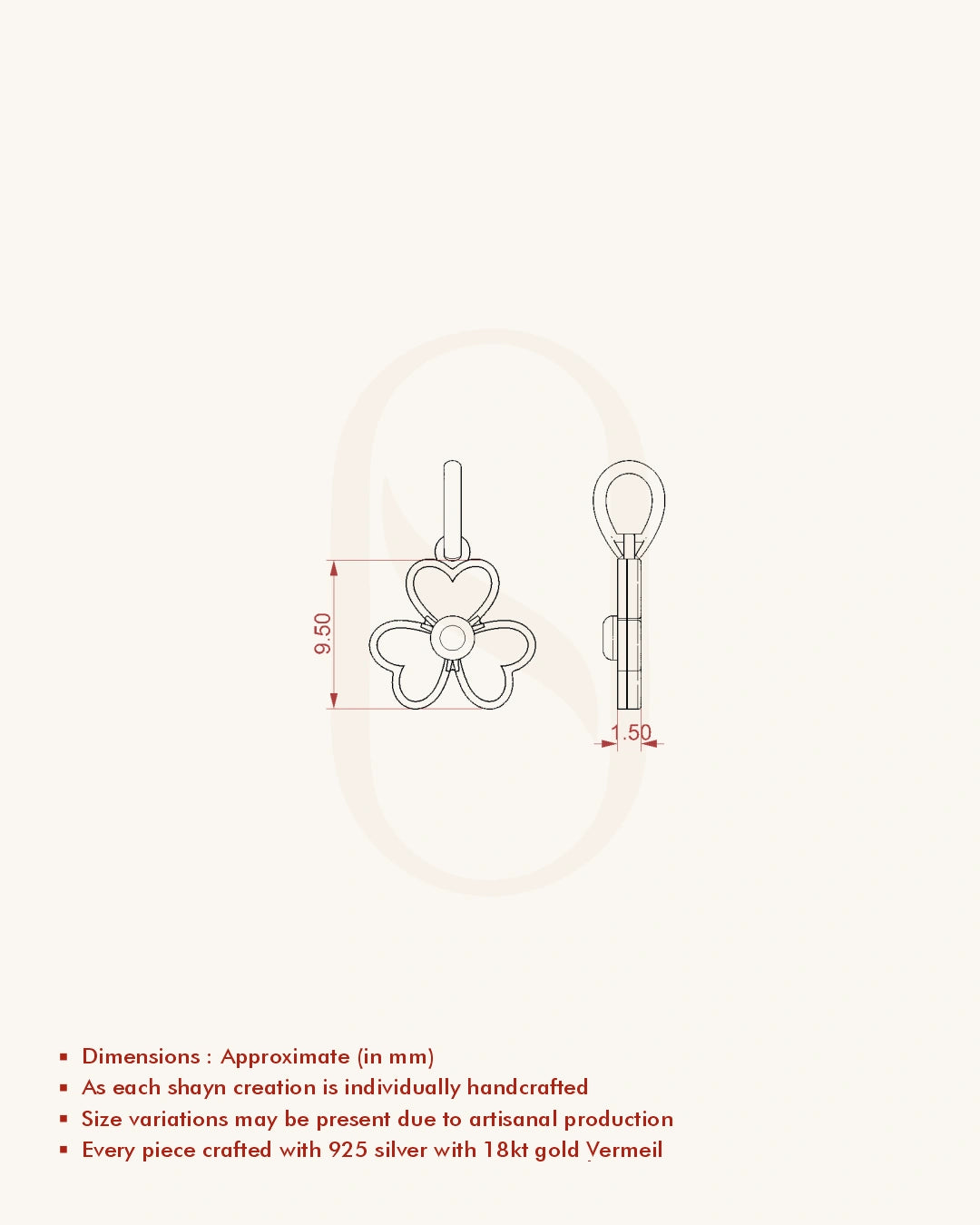 Green Flower Pendant