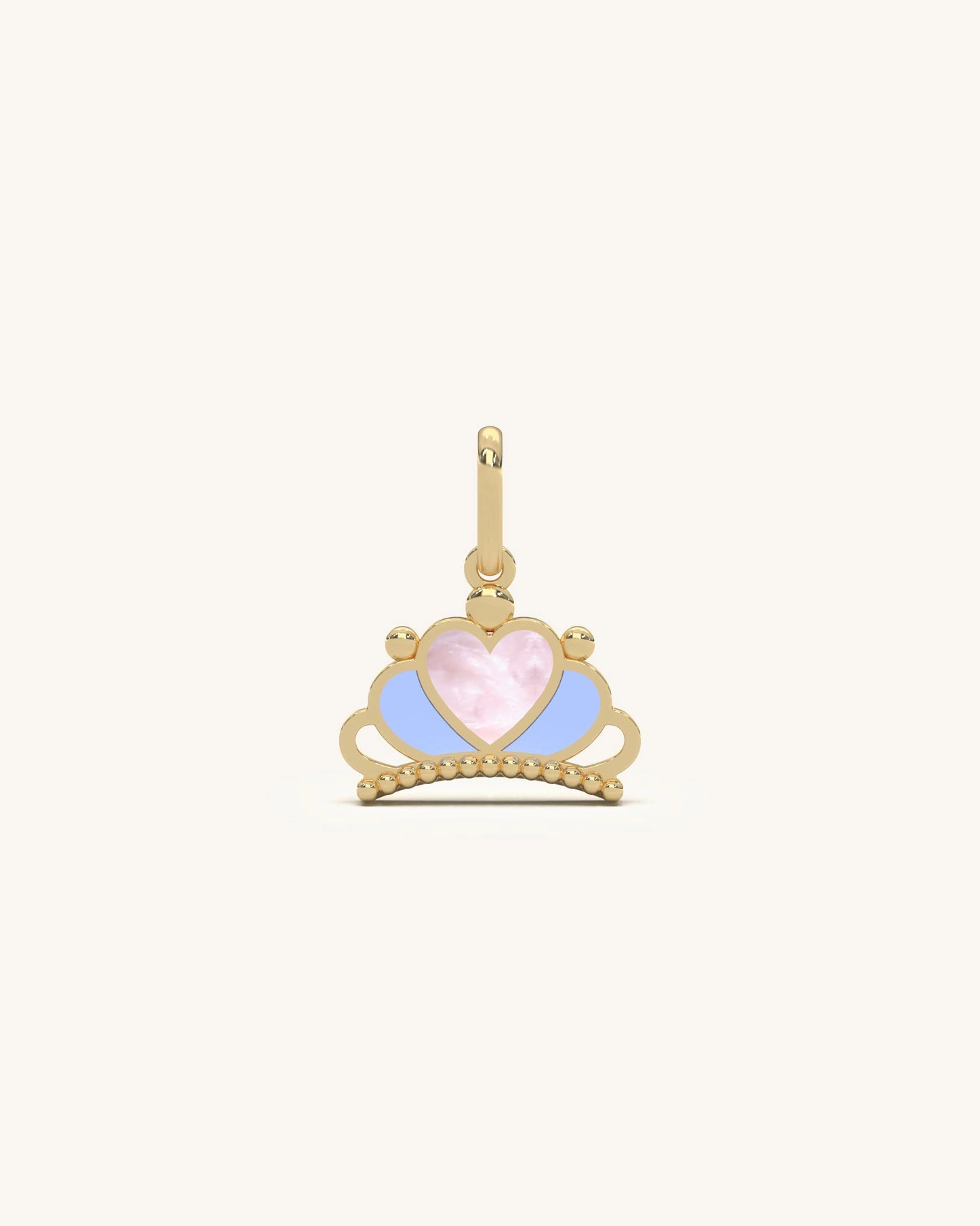 Crown Heart Pendant
