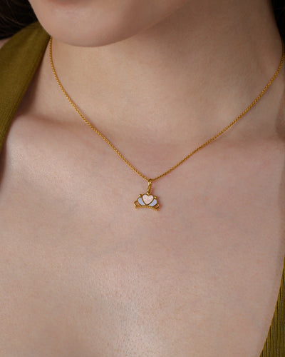 Crown Heart Pendant