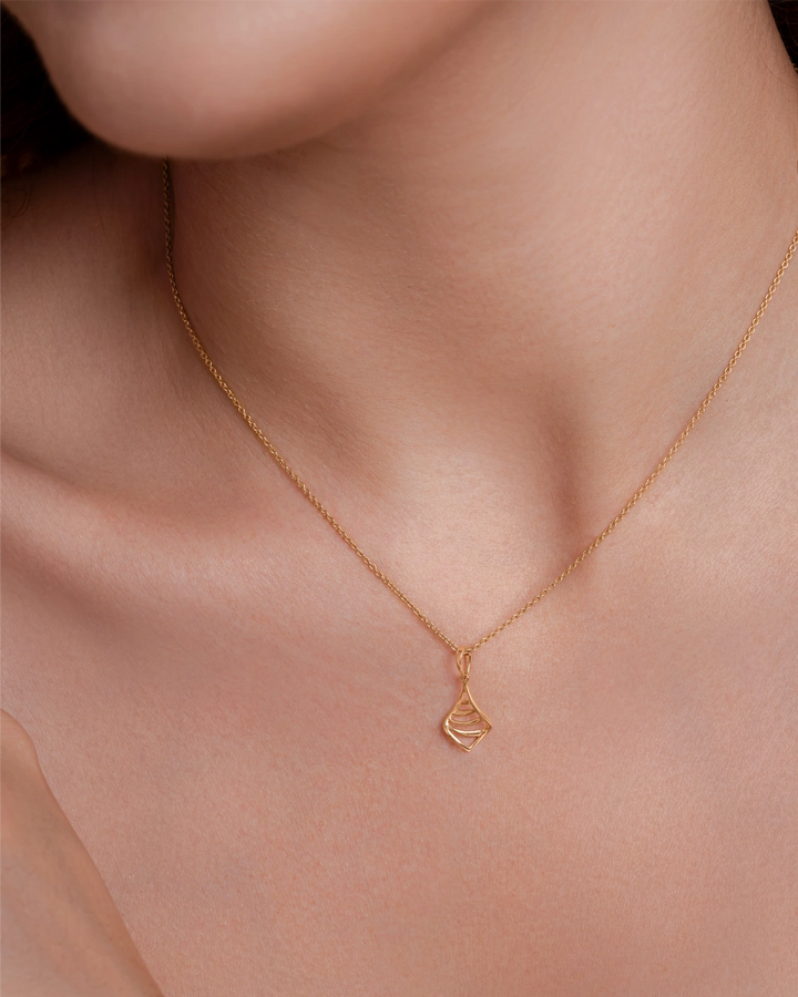 Golden Geometry Pendant