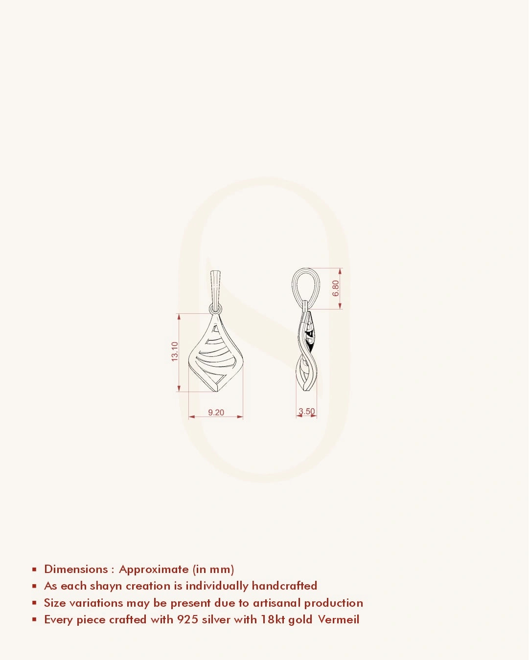 Golden Geometry Pendant