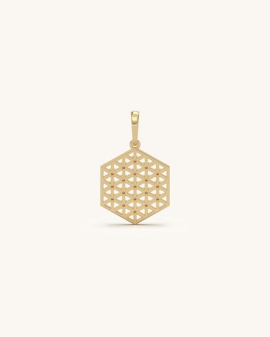 Hexa Pattern Pendant