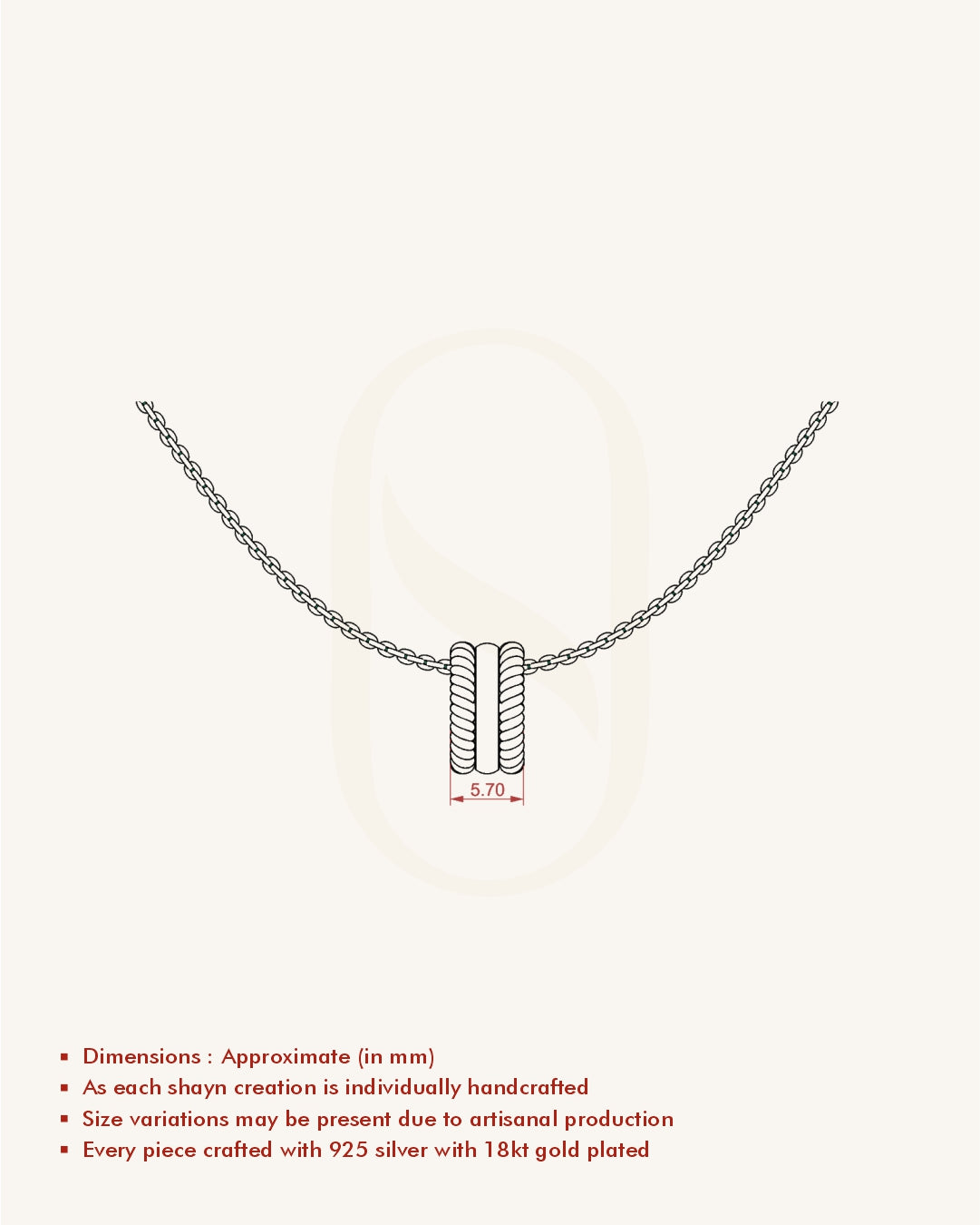 Elegant Cords Necklace
