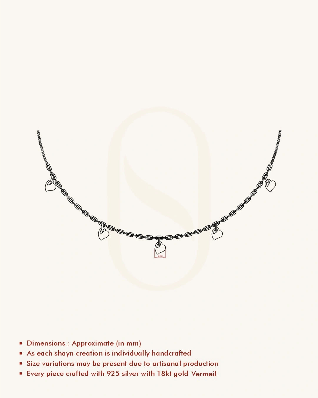 Heart Charm Necklace