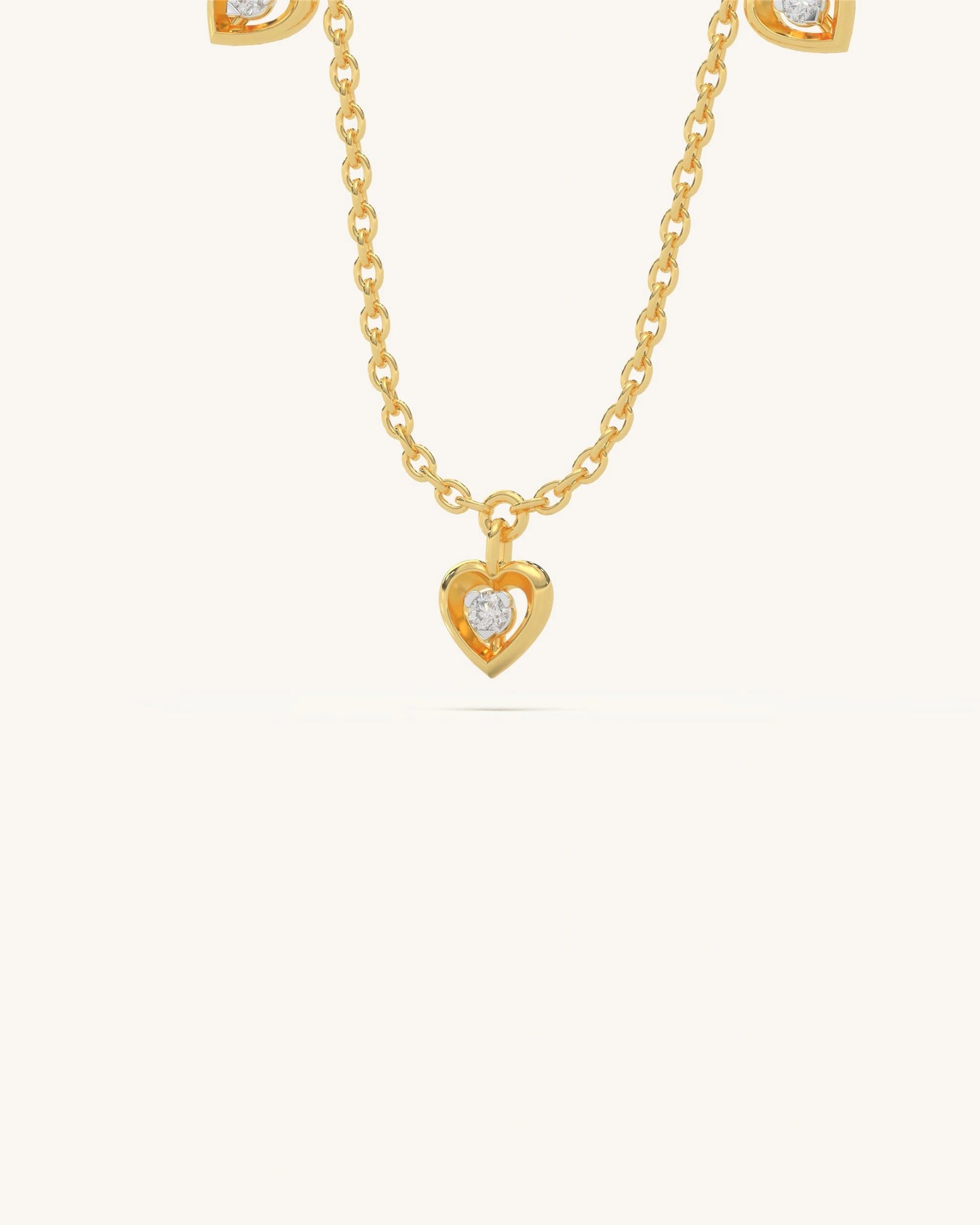 Mini Hearts Necklace