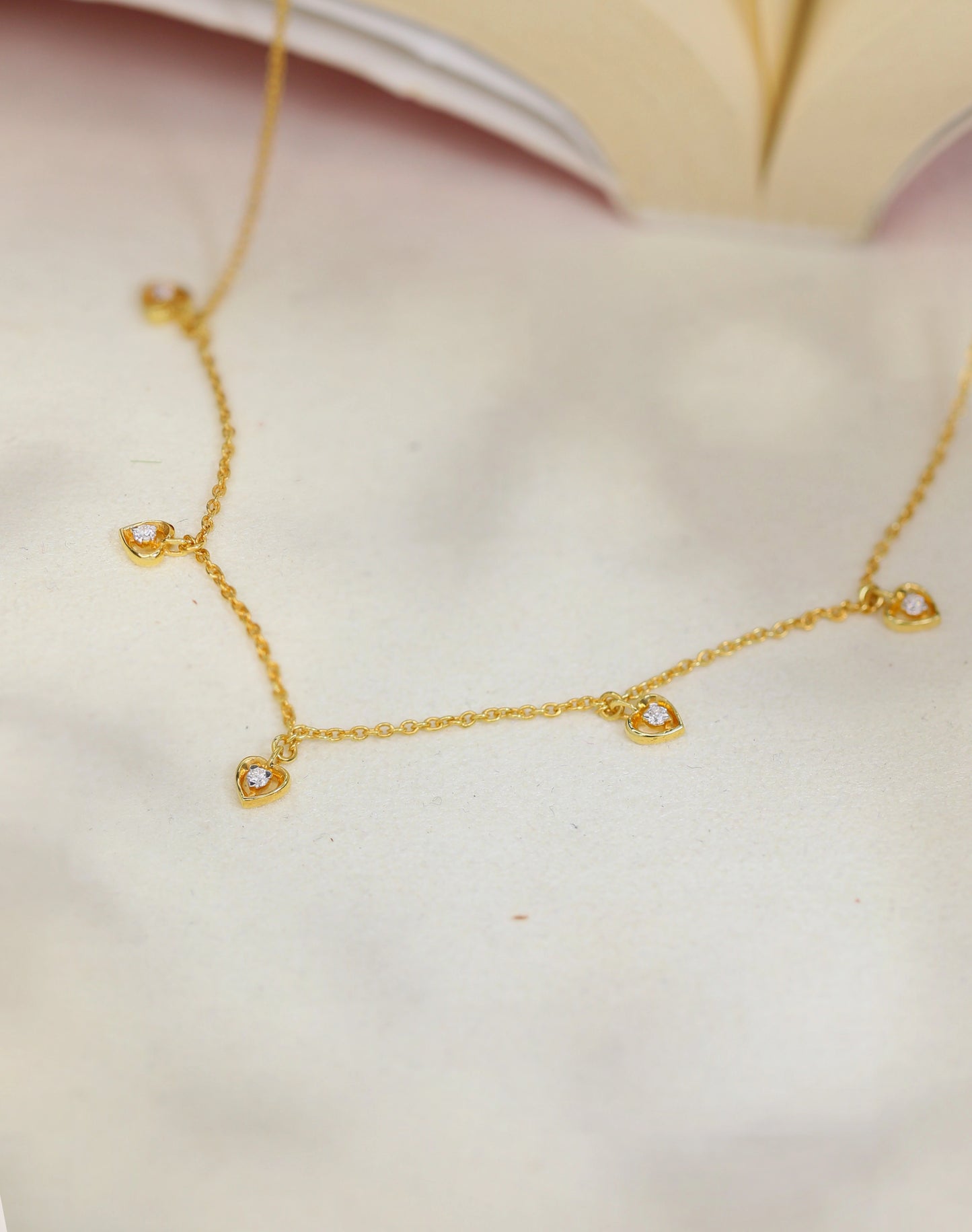 Mini Hearts Necklace