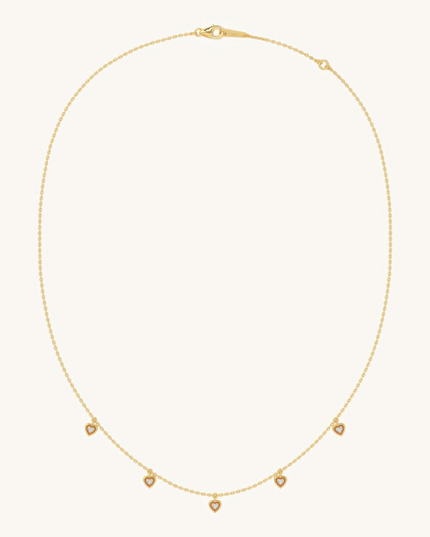 Mini Hearts Necklace