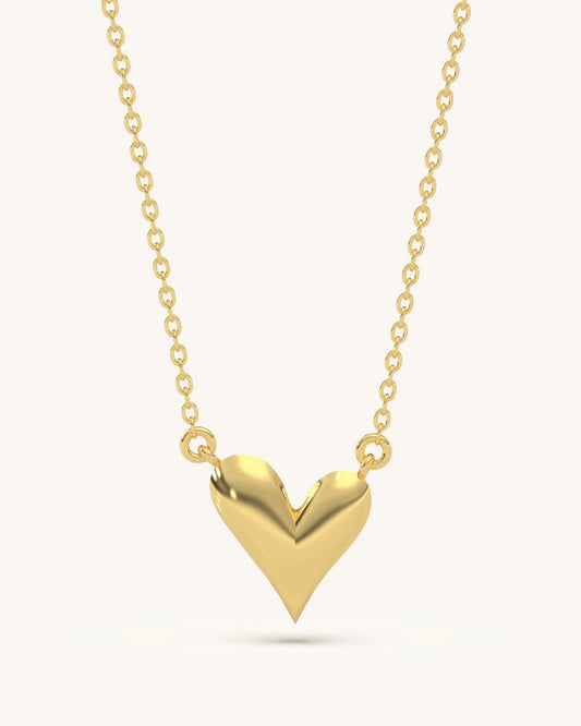 Bold Heart Necklace