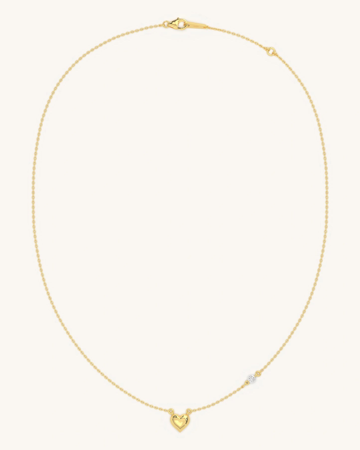 Side Diamond Necklace