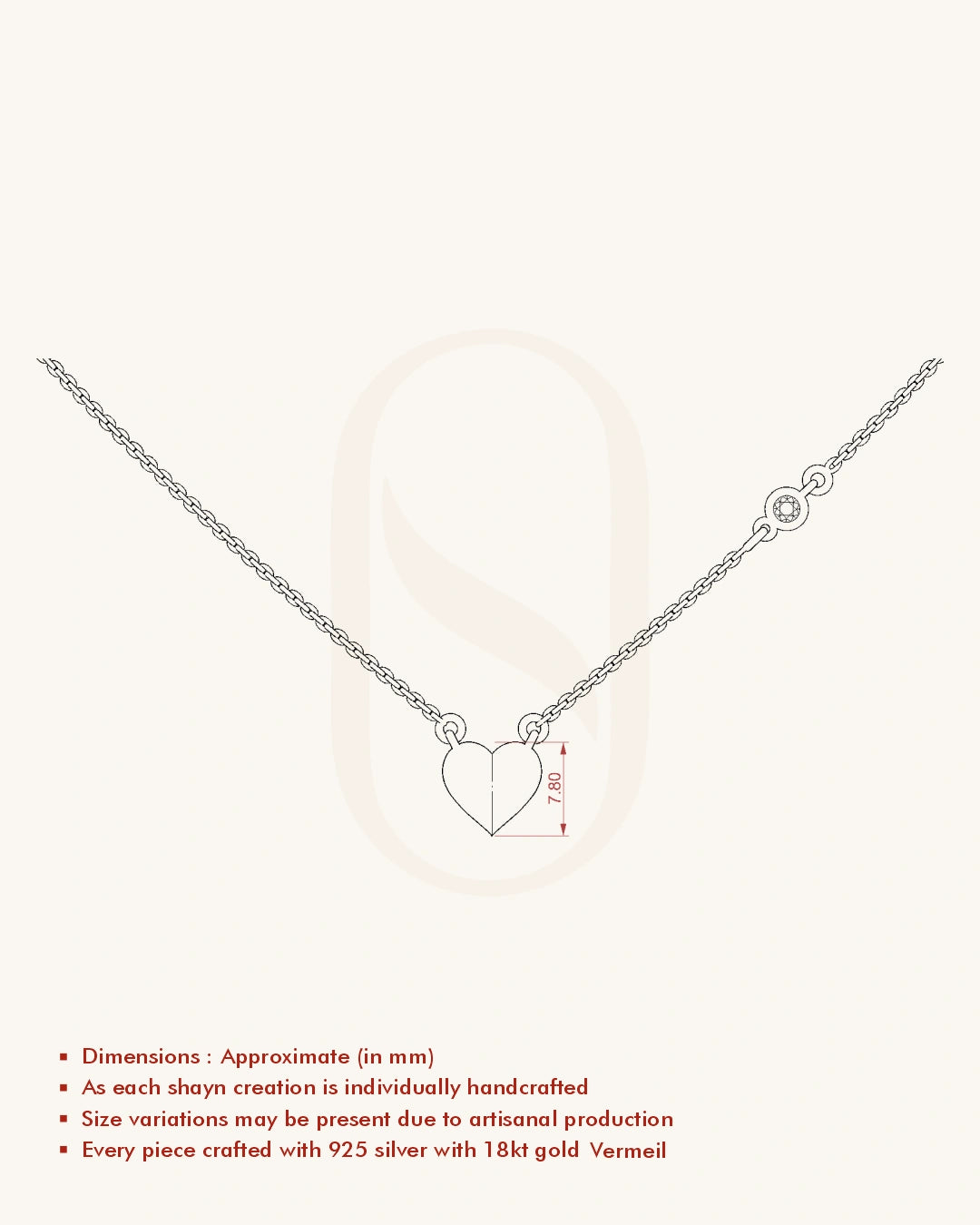 Side Diamond Necklace