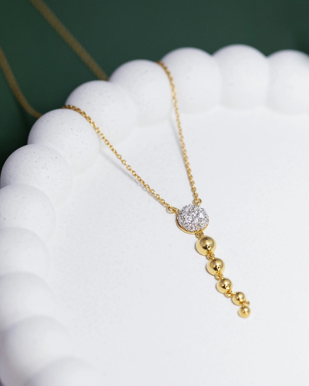 Drop Ball Necklace