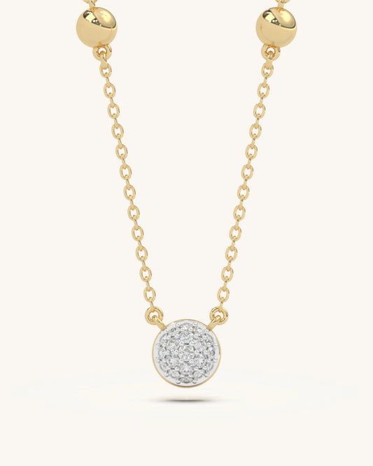 Minimal Bead Necklace