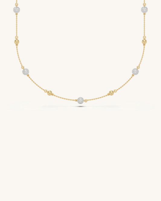 Floral Charm Necklace