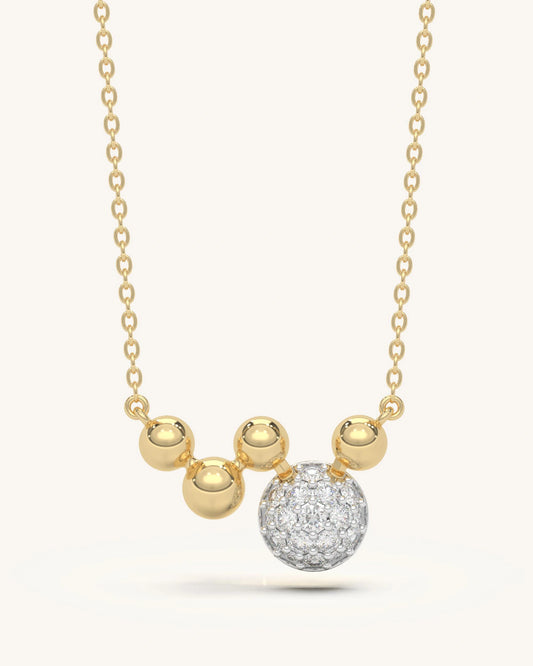 Modern Bead Necklace