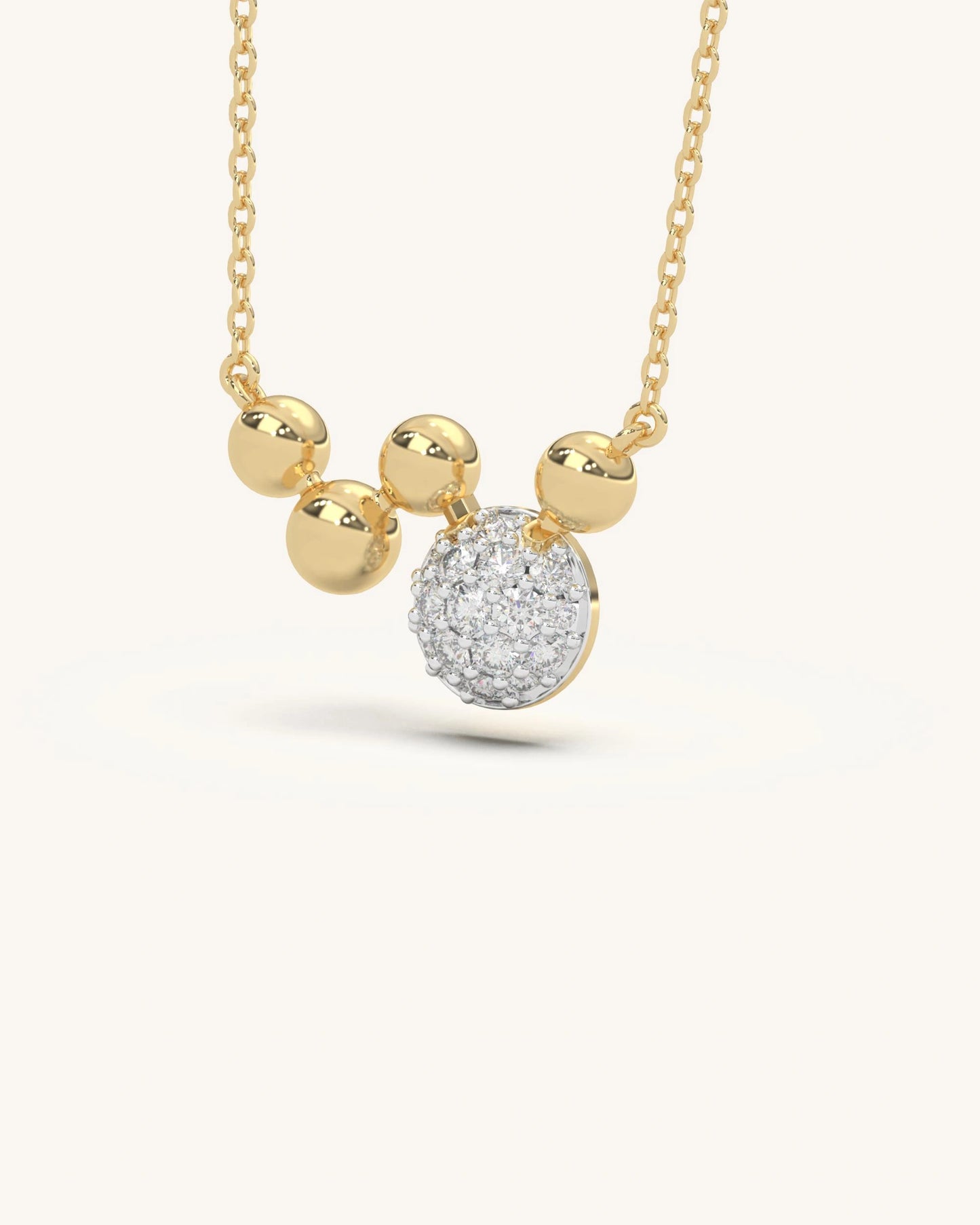 Modern Bead Necklace